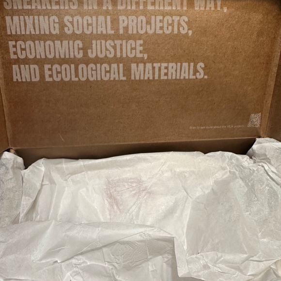 Veja campo chromefree leather sneaker size 9 Extra white_Nacre - Picture 7 of 8